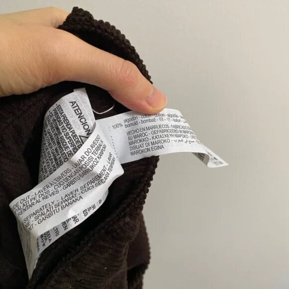 Zara Brown Wide Leg Pants - Picture 11 of 11